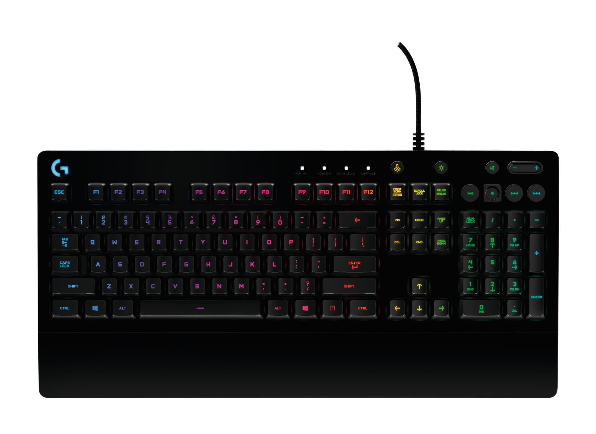 LOGITECH G213 Prodigy Gaming Keyboard - USB (DE) "920-008087"