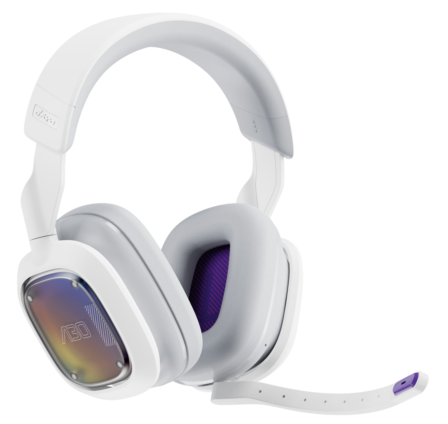 LOGITECH A30-WHITE/PURPLE-BT-EMEA-914-A30 HEADSET "939-001994" — miniatură