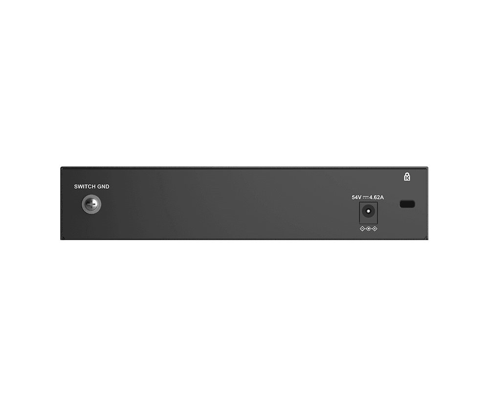SWITCH D-Link 8 porturi 2.5G Multi-Gigabit Unmanaged PoE, IEEE 802.3af/at/bt PoE pana la 90W/port, 230W budget putere, carcasa metalica "DMS-108P" — miniatură