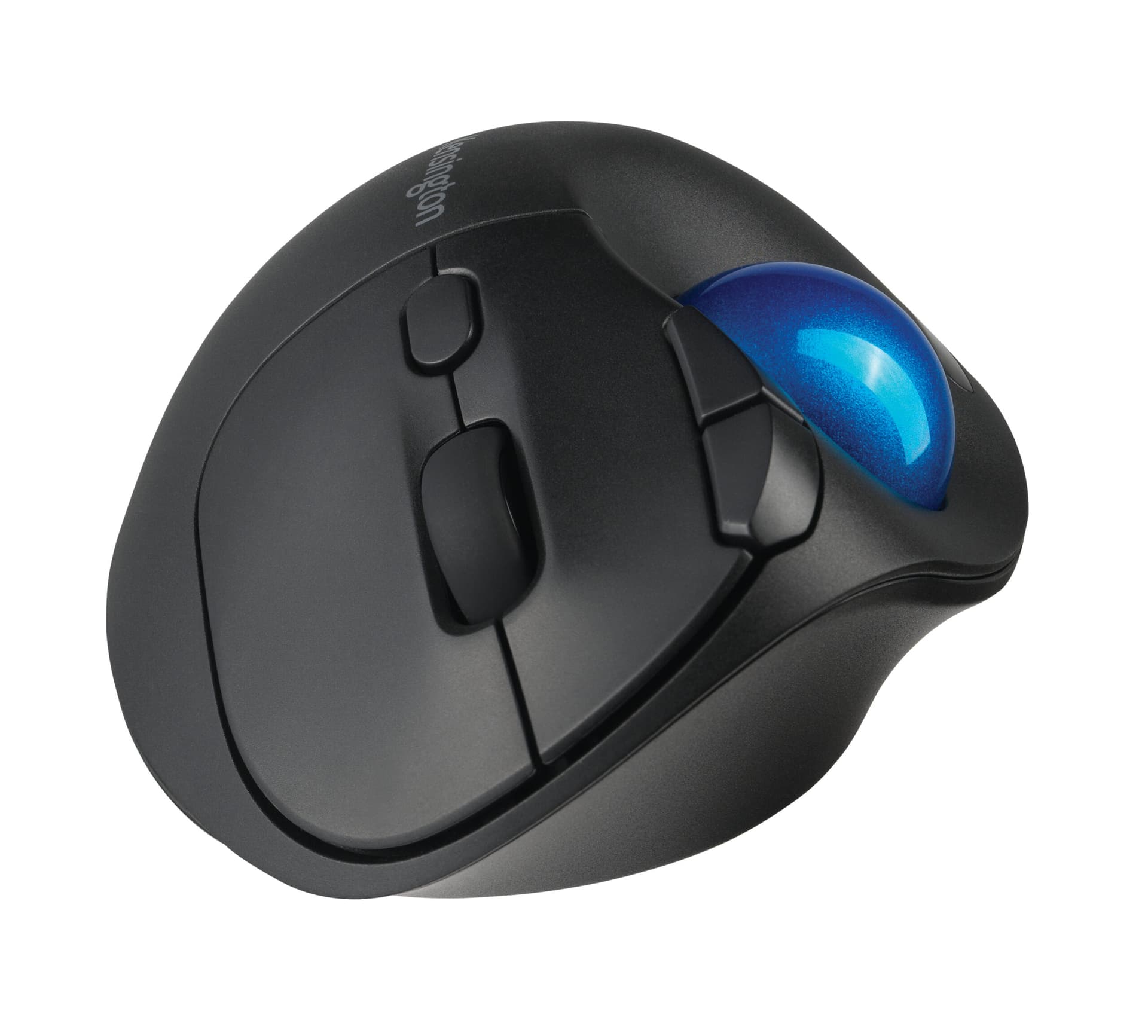 MOUSE Kensington - ergonomic, "Profit Ergo", PC sau NB, wireless, Bluetooth | 2.4GHz, optic, 1600 dpi, butoane/scroll 5/1, buton selectare viteza, negru, "TB450", "K72194WW" — miniatură
