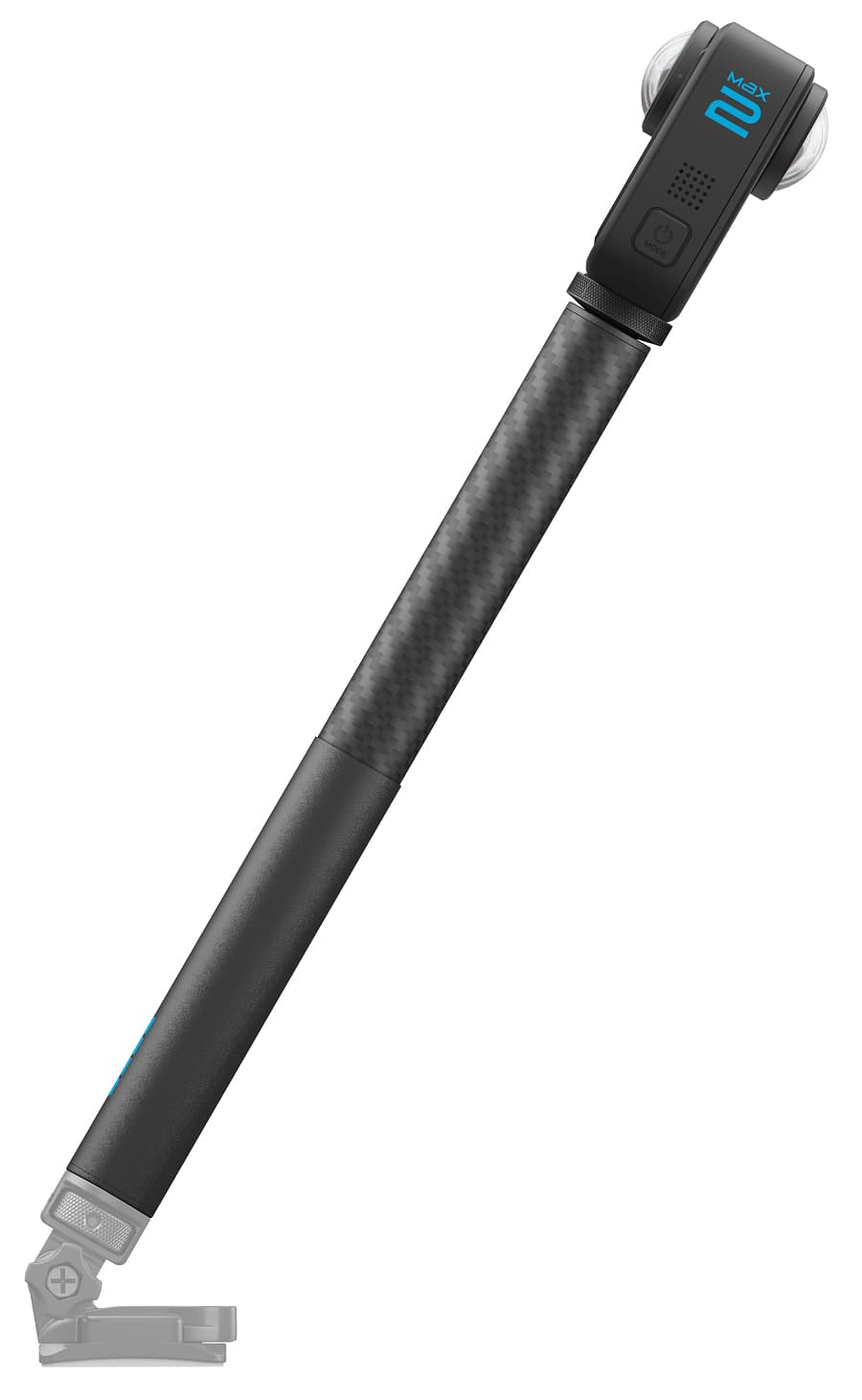 Brat extensibil GoPro MAX 2, 1mFibra carbon "AINVM-001" — miniatură