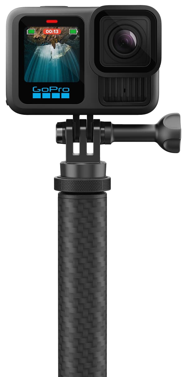 Brat extensibil GoPro MAX 2, 1mFibra carbon "AINVM-001" — miniatură