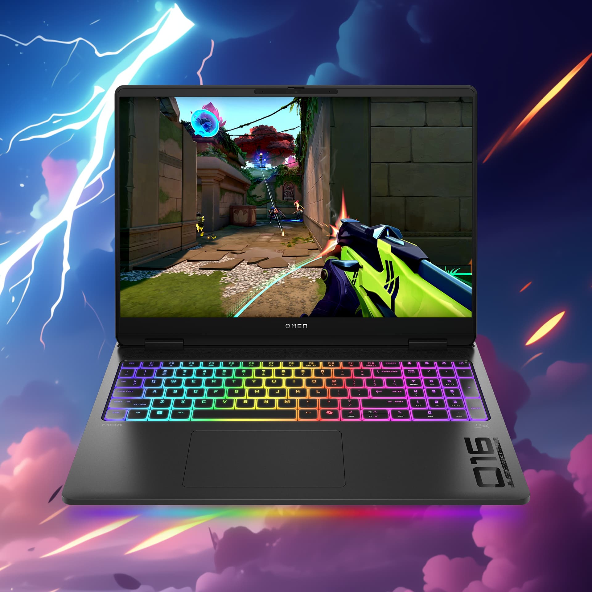 HP OMEN 16" U7-255HX 64 S-1T 5080-16 DOS "BJ3F8EA" — miniatură