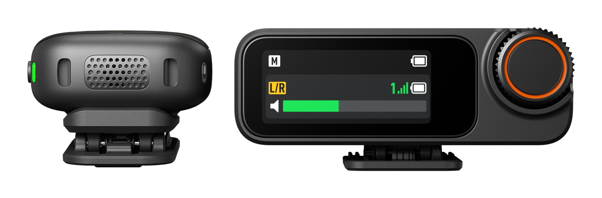 Kit microfon wireless DJI Mic 3 (1 TX + 1 RX)Raza actiune 400m, auton. TX 8h/ RX 10h "CP.RN.00000479.01" — miniatură