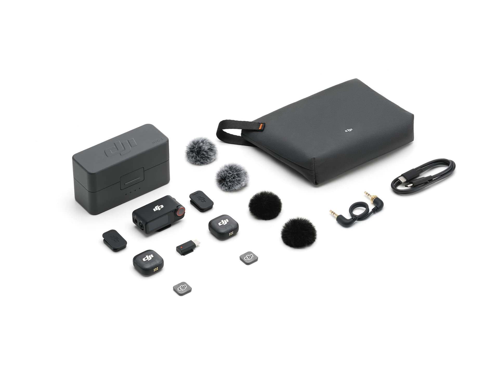 Kit microfon wireless DJI Mic 3 + Charging Case2 TX + 1 RX "CP.RN.00000480.01" — miniatură