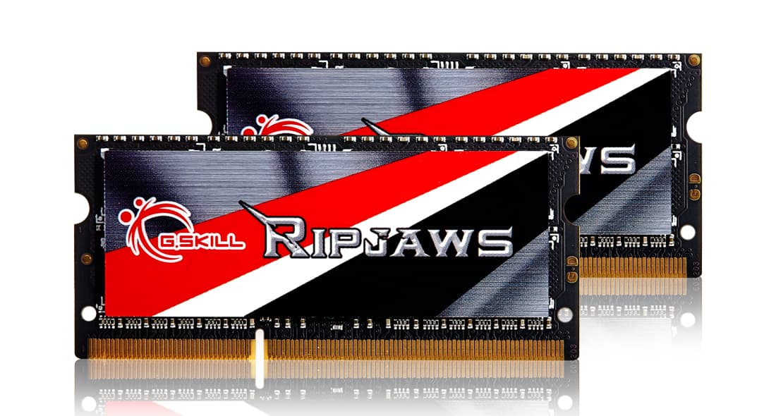 Memorie laptop Memory Set G.SKILL Ripjaws F3-1600C9D-8GRSL (DDR3 SO-DIMM; 2 x 4 GB; 1600 MHz; 9) "F3-1600C9D-8GRSL"