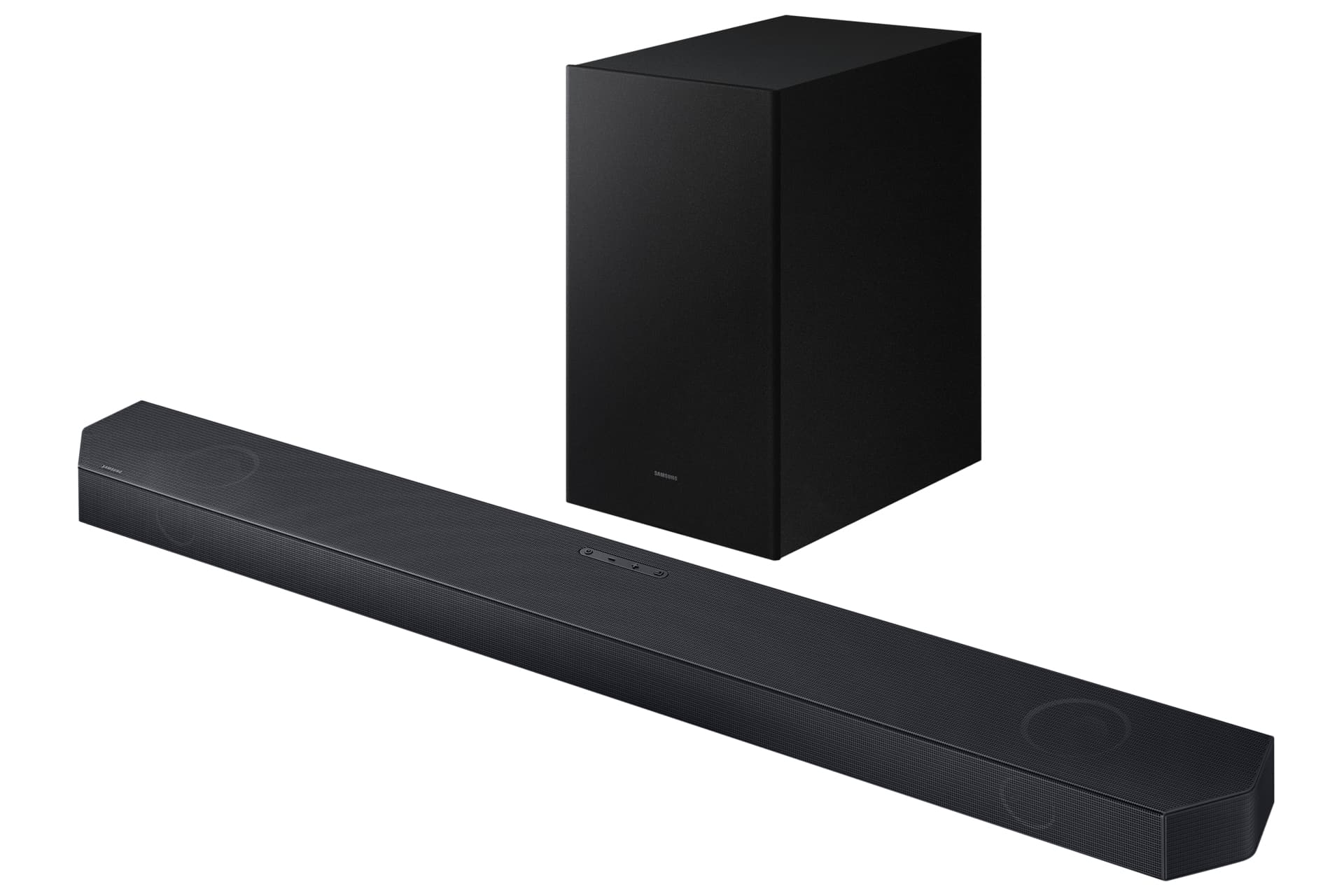 Soundbar Samsung HW-Q700D 3.1.2 320W Bluetooth Wi-Fi Subwoofer wireless Dolby Atmos Negru titan "HW-Q700D/EN" — miniatură