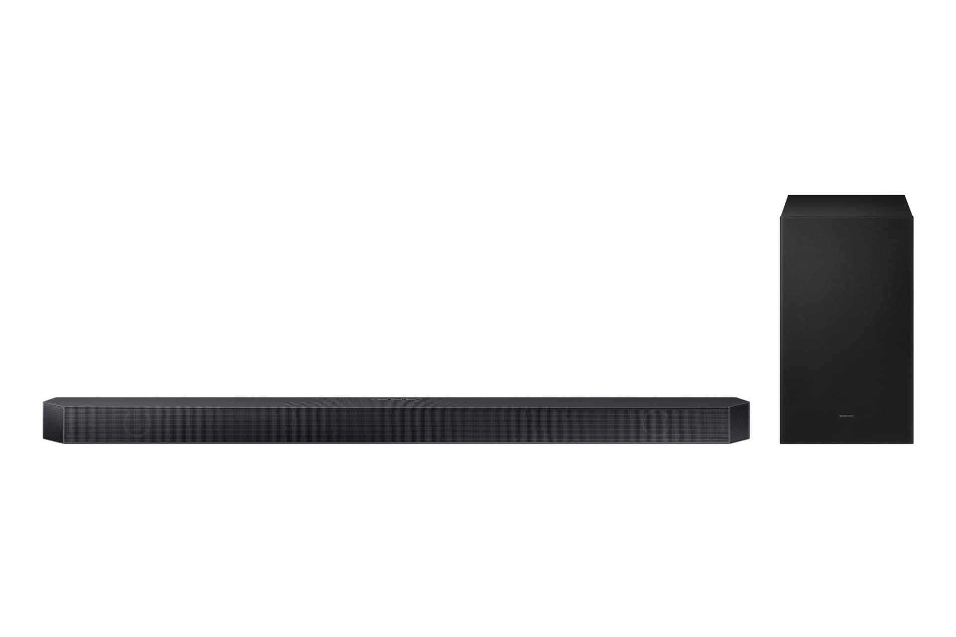 Soundbar Samsung HW-Q700D 3.1.2 320W Bluetooth Wi-Fi Subwoofer wireless Dolby Atmos Negru titan "HW-Q700D/EN"