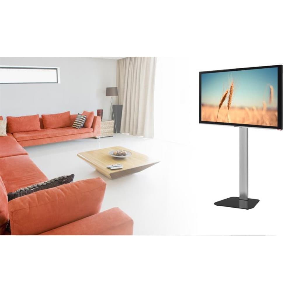Suport podea Techly pentru TV / LCD / LED, 32-70, 50 kg, Argintiu, ICA-TR11, 028863 "ICA-TR11" — miniatură