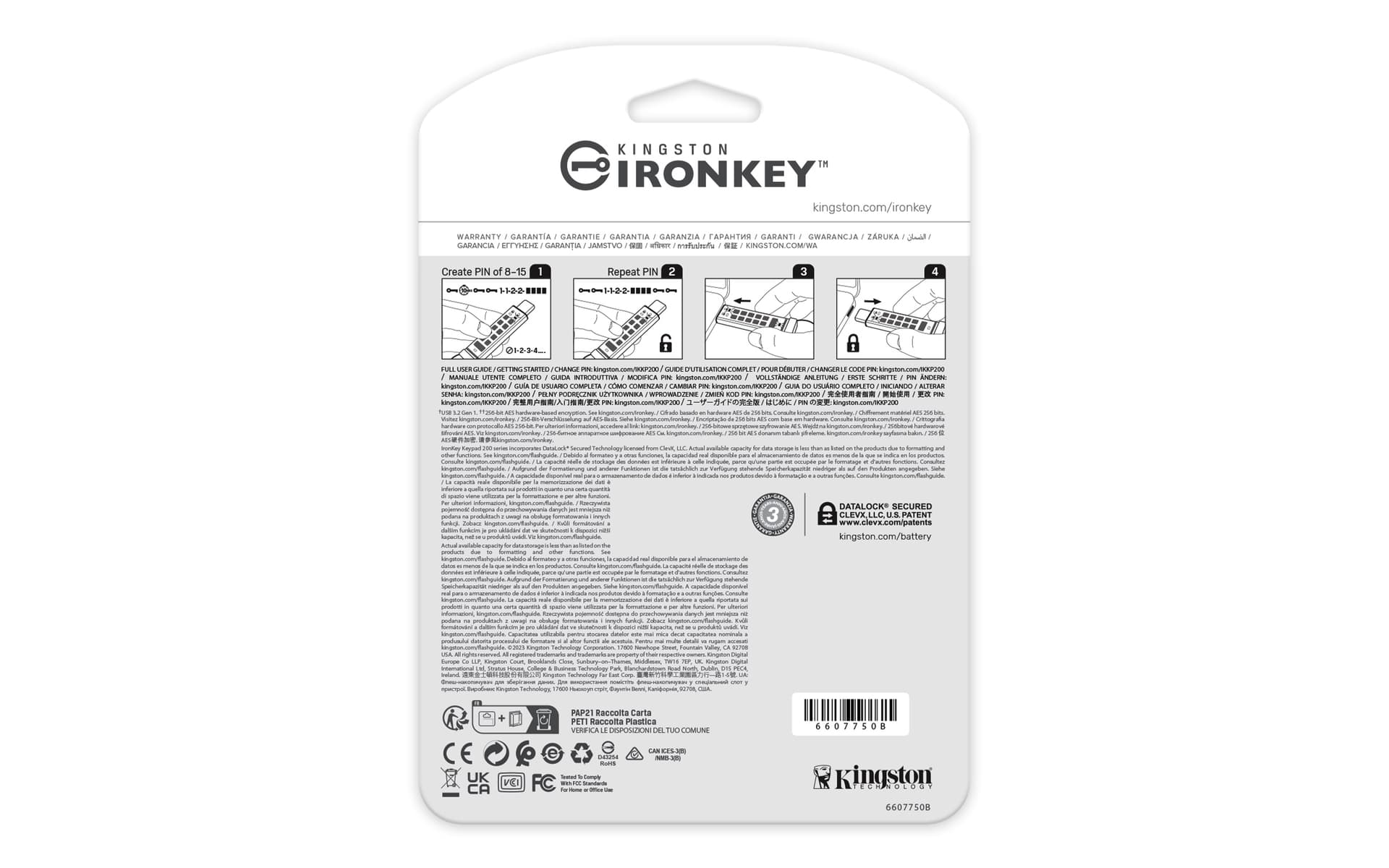 MEMORY DRIVE FLASH USB-C/32GB IKKP200C/32GB KINGSTON "IKKP200C/32GB" — miniatură