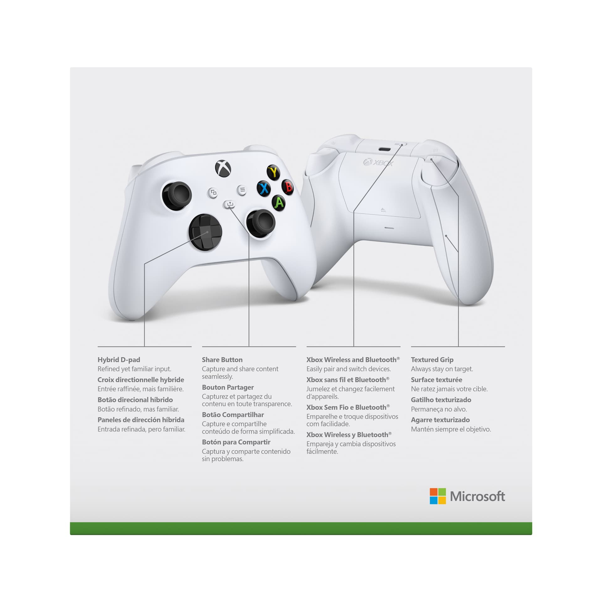 Xbox Series X Wireless - Robot White "QAS-00002" — miniatură