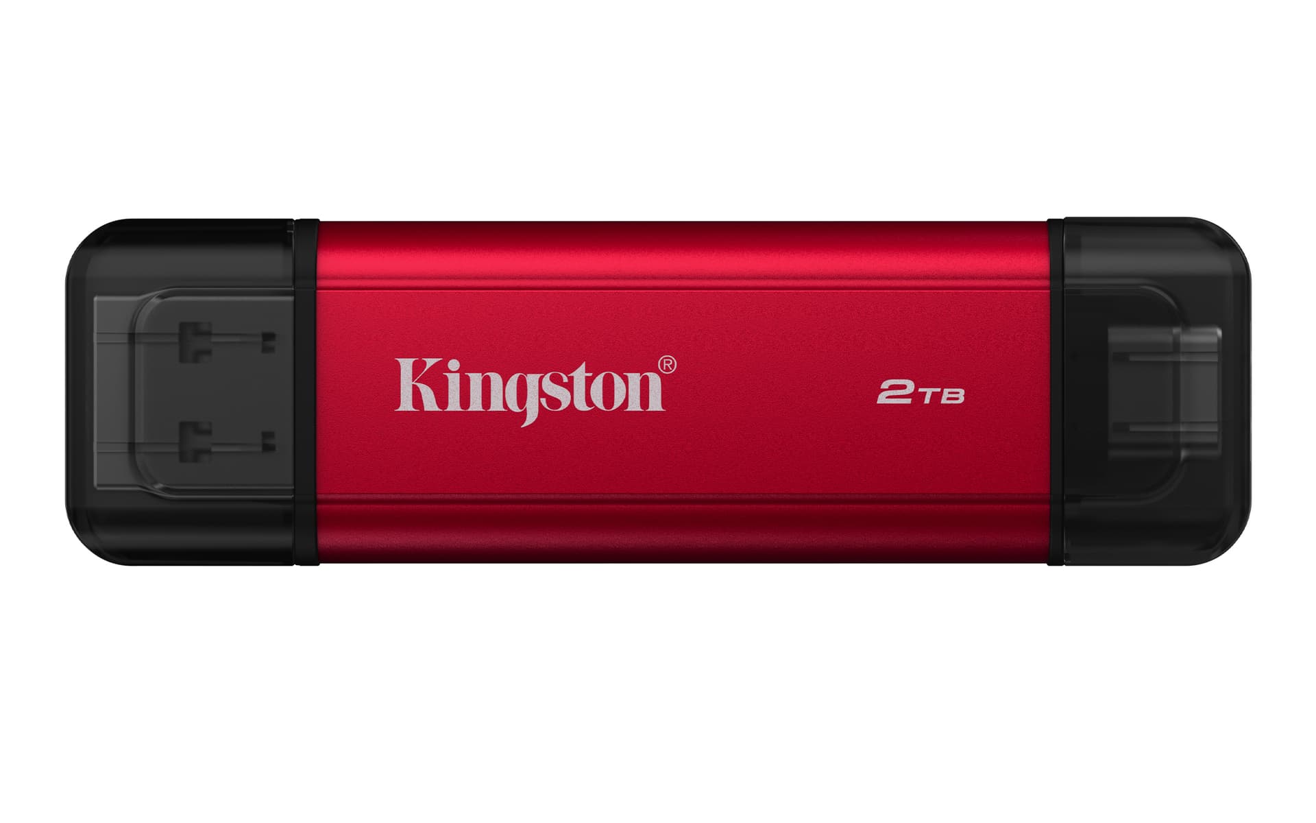 Kingston 2TB Dual USB-A/C Portable SSD, Up to 1050MB/s USB 3.2 Gen 2 "SPSD/2TB"