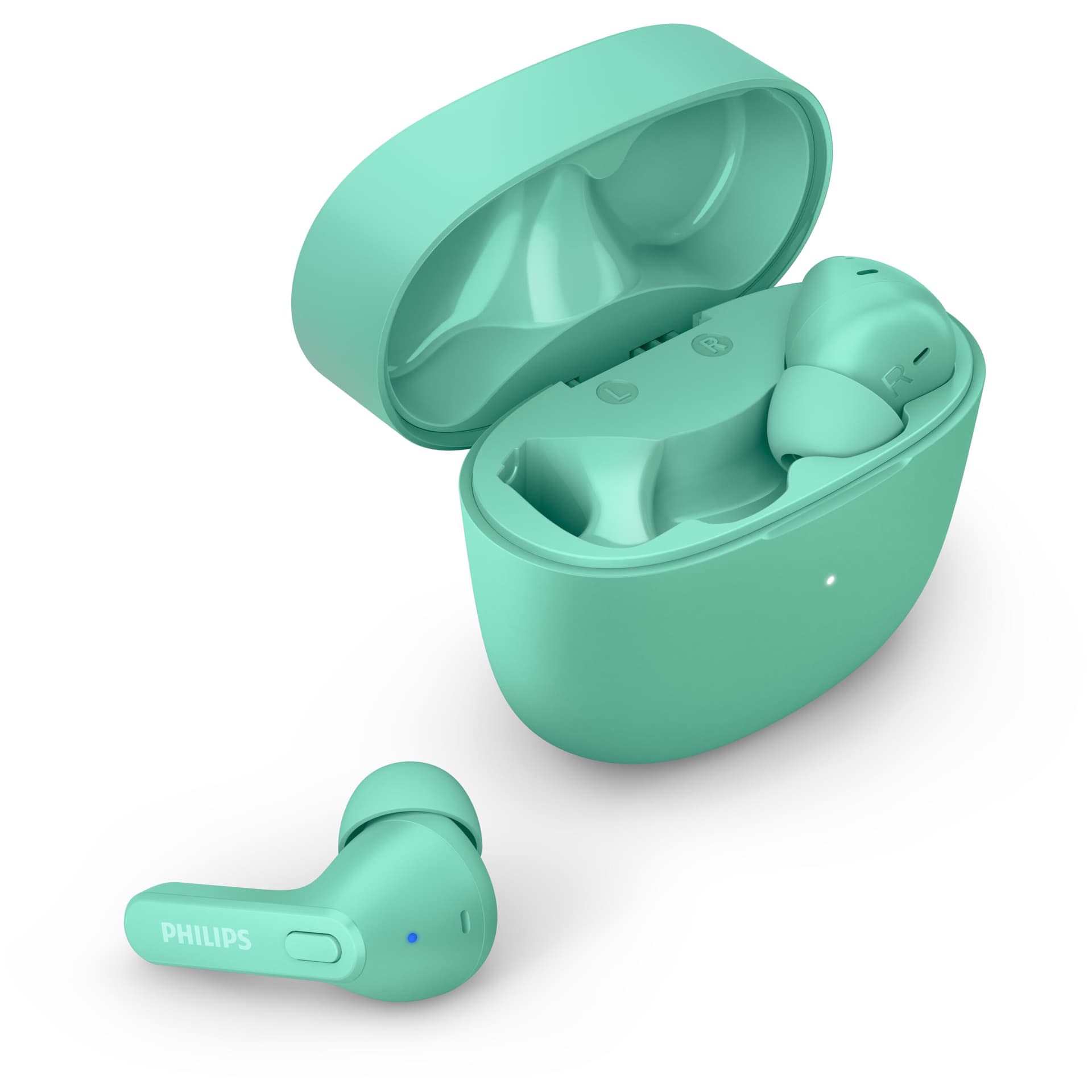Philips 2000 series TAT2206GR/00 True Wireless Stereo In-ear Bluetooth Turquoise "TAT2206GR/00" — miniatură
