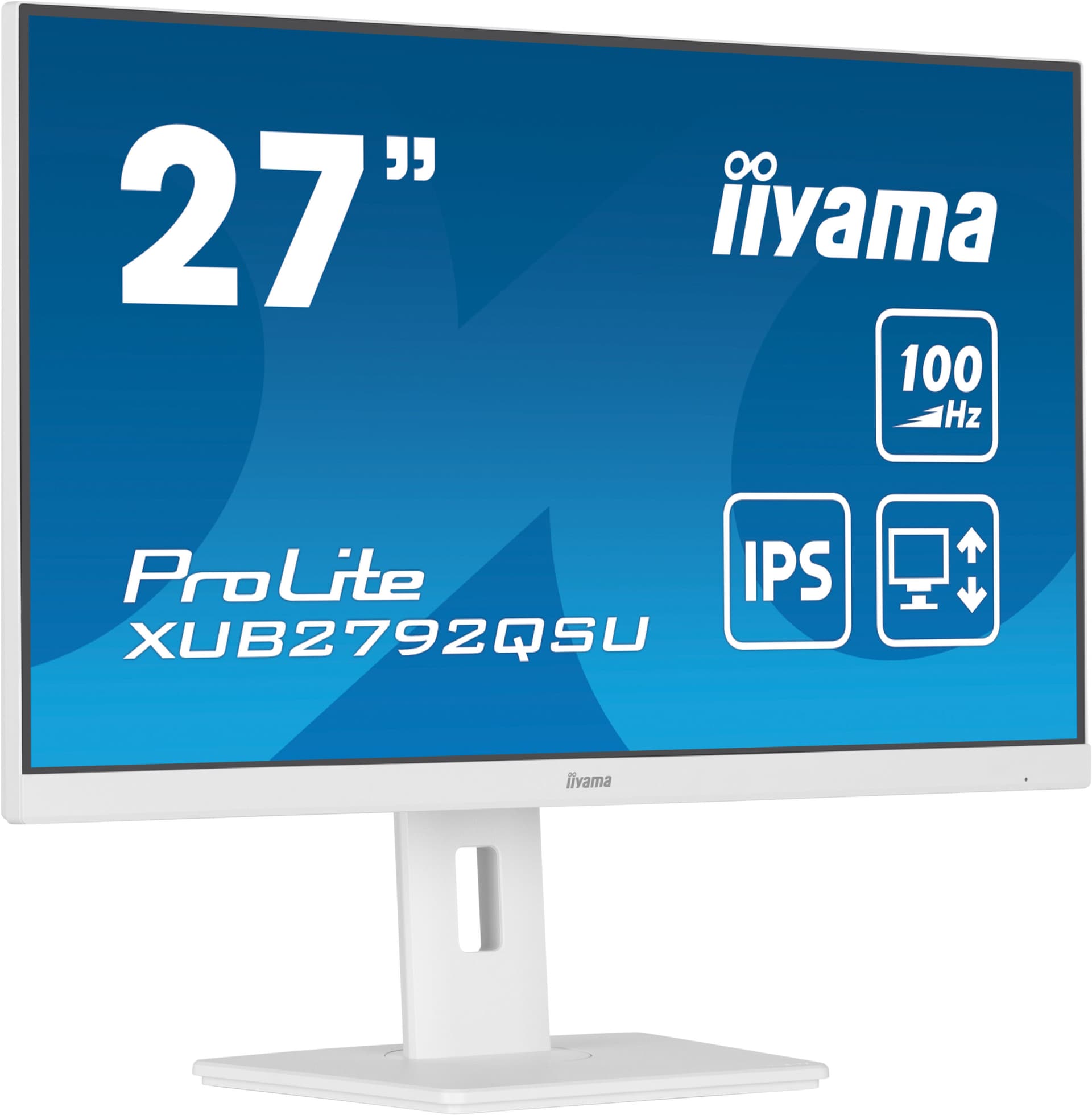 Monitor LED IIYAMA 68.5cm (27") XUB2792QSU-W6 16:9 HDMI+DP+USB IPS Li retail "XUB2792QSU-W6"