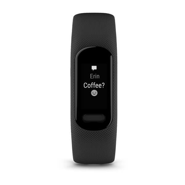 Vivosmart 5 HR Black (Large) "010-02645-14" — miniatură