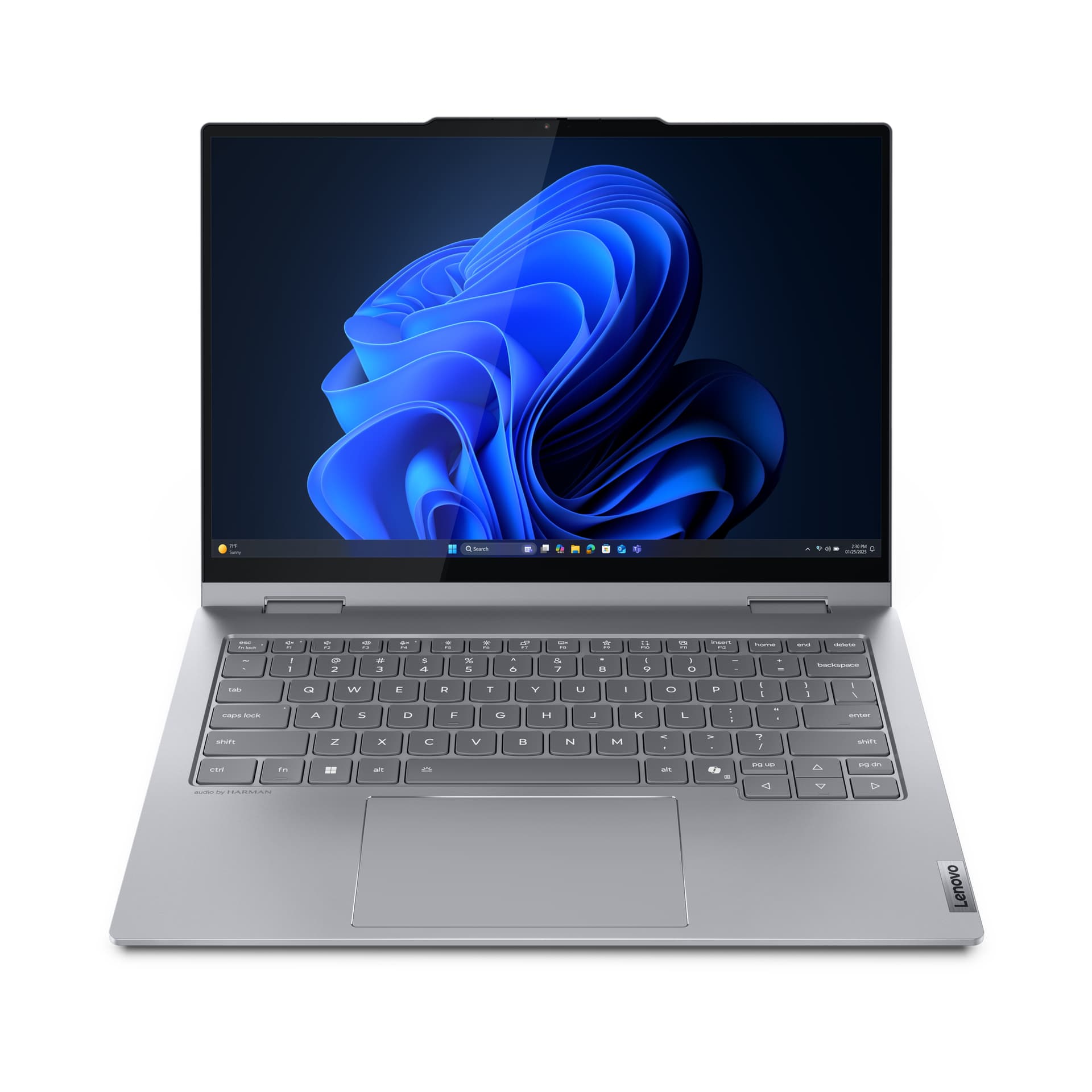 14 ThinkBook 14 2-in-1 G5 IAU, WUXGA IPS Touch, Procesor Intel® CoreTM Ultra 7 255U (12M Cache, up to 5.20 GHz), 16GB DDR5, 512GB SSD, Intel Graphics, Win 11 Pro, Luna Grey "21SQ000FRI"
