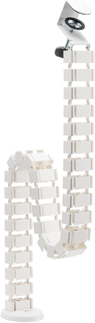 ORGANIZATOR cabluri LOGILINK, pentru gestionare cabluri, prindere prin clema, 1374x129mm, din ABS, white, "KAB0070"x