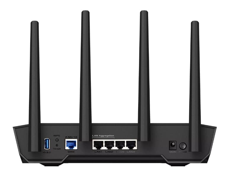 Router wireless Asus TUF-AX4200 Dual Band Gigabit Router Wireless, Wifi 6 "90IG07Q0-MO3100" — miniatură
