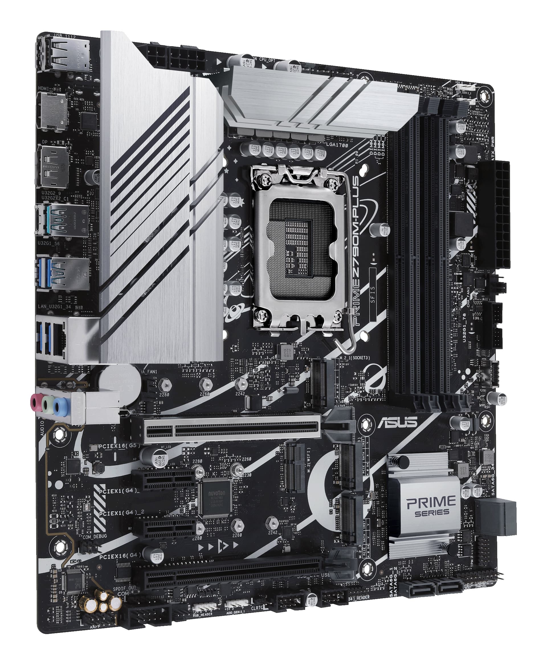 Placa de baza PRIME Z790M-PLUS DDR5 "90MB1E70-M0EAY0" — miniatură