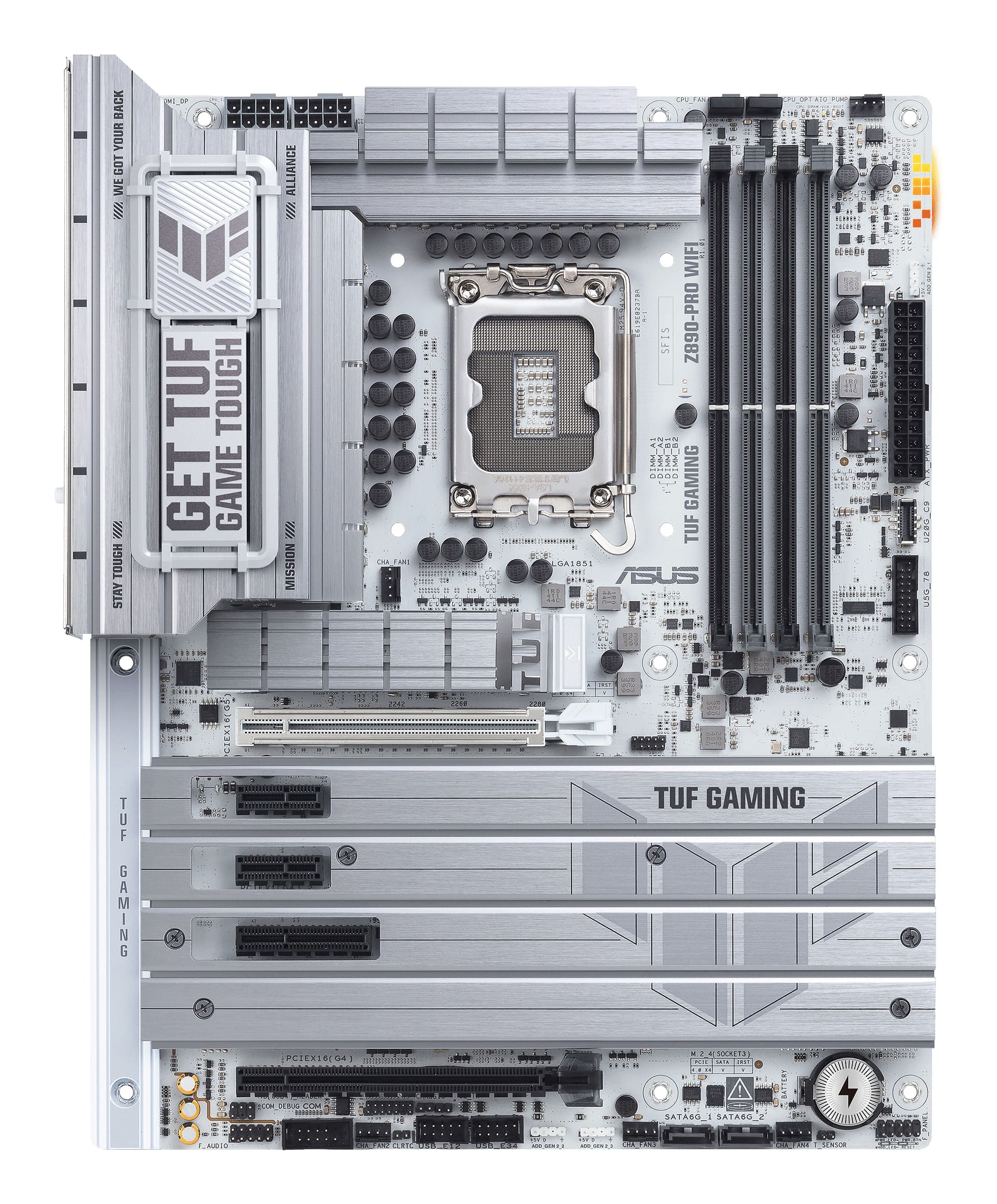 Placa de baza TUF GAMING Z890-PRO WIFI, Intel Z890, Socket 1851, ATX "90MB1IR0-M0EAY0" — miniatură