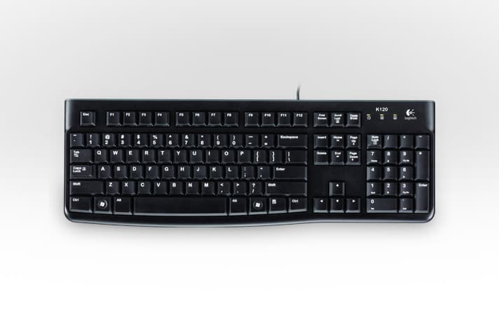 Tastatura K120 layout limba Rusa "920-002522" — miniatură