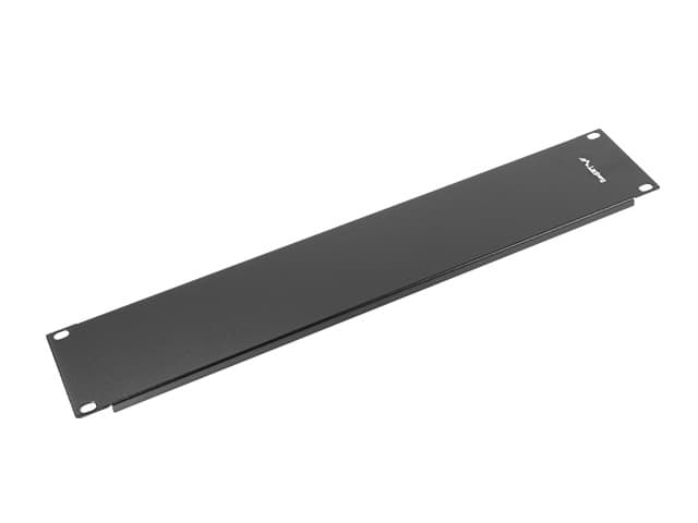 Panou obturator 19" 2U negru "AK-1402-B"