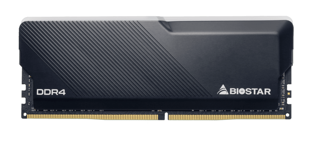 Memorie DDR Biostar "Hynix", 8GB, DDR4, 3200 MHz, 1 modul, radiator, RGB, 1.35V, CL18-22-22-42, "DMD32EU4R8" — miniatură