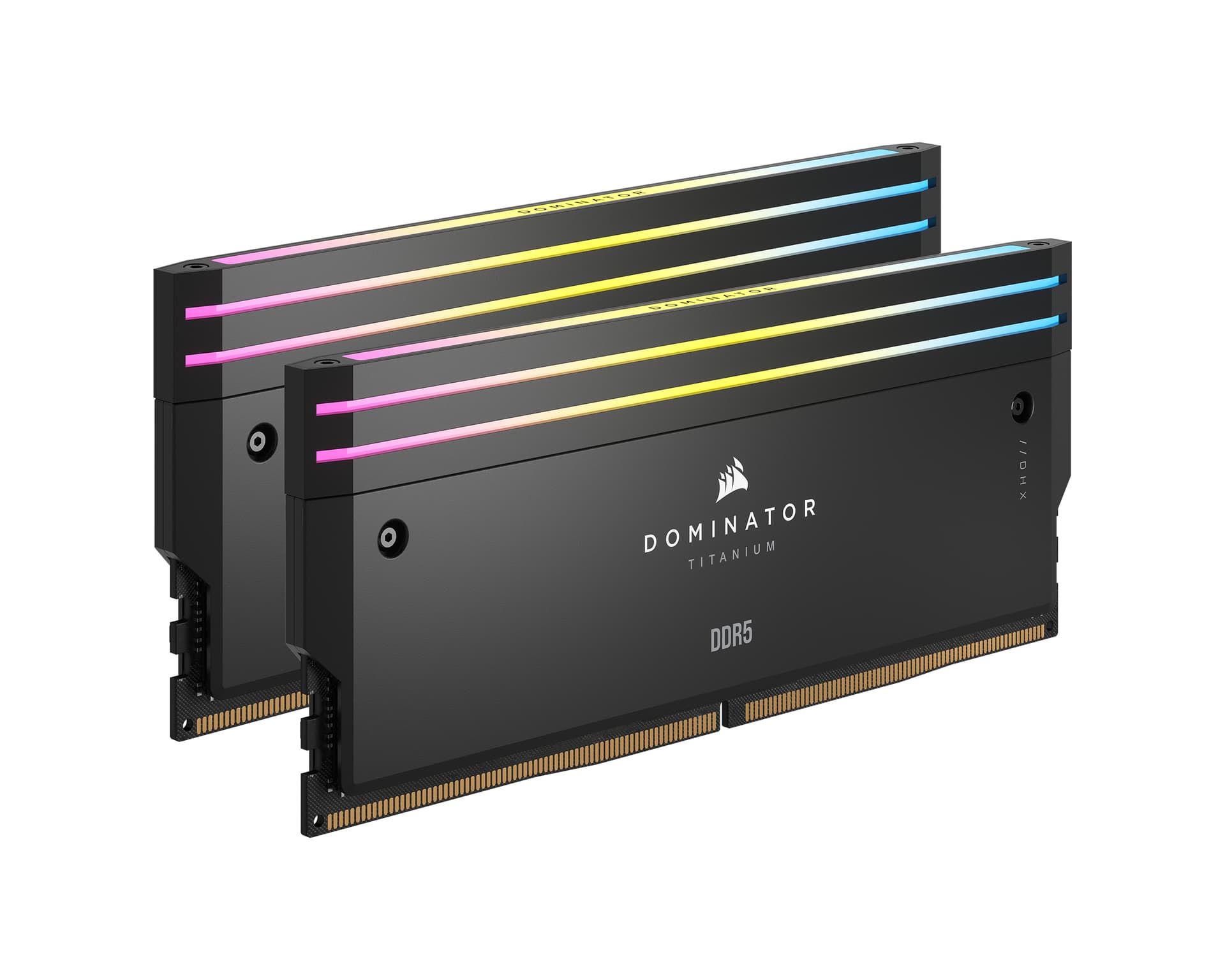 Memorie Dominator Titanium RGB Black 64GB DDR5 6000MHz CL 30 Dual Channel "CMP64GX5M2B6000C30" — miniatură