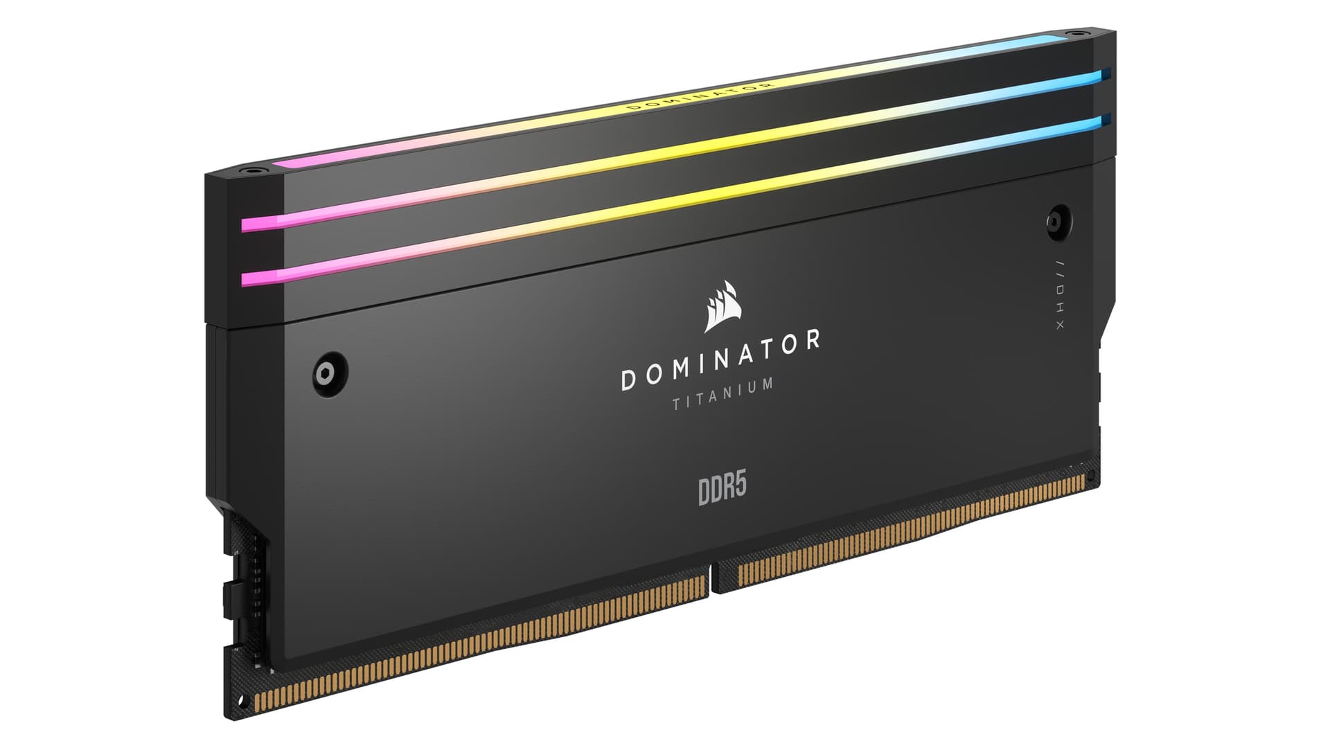 Memorie Dominator Titanium RGB Black 64GB DDR5 6000MHz CL 30 Dual Channel "CMP64GX5M2B6000C30" — miniatură