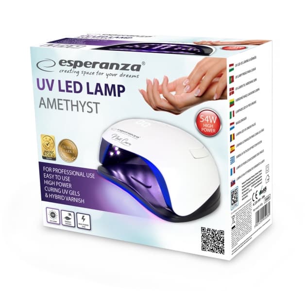 Lampa UV Esperanza Amethyst EBN005 54W Alb "EBN005" — miniatură