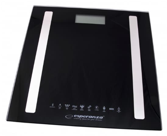 Cantar de baie Esperanza B.FIT EBS016K Bluetooth 8 in1 Negru "EBS016K" — miniatură