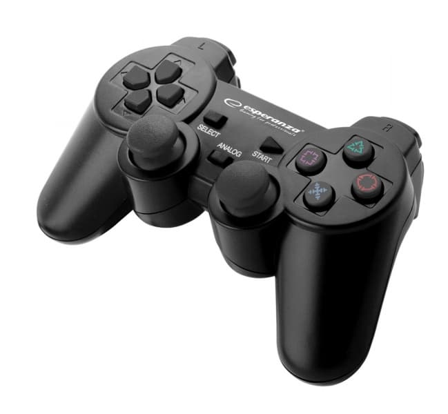 Gamepad Esperanza Trooper EGG107K cu vibratii Usb PC/PS3 Negru "EGG107K"