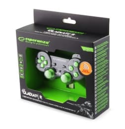 Gamdepad Esperanza Gladiator EGG108G cu vibratii Wireless PC/PS3 Verde "EGG108G" — miniatură