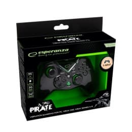 Gamepad Esperanza Pirate EGG114K Usb PC/XBOX ONE/XBOX SERIES X/S Negru "EGG114K" — miniatură