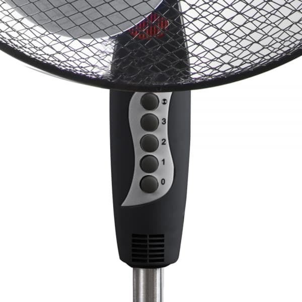 Ventilator cu picior Esperanza Hurricane EHF001KE diametru 40cm 50W Negru/Gri "EHF001KE" — miniatură