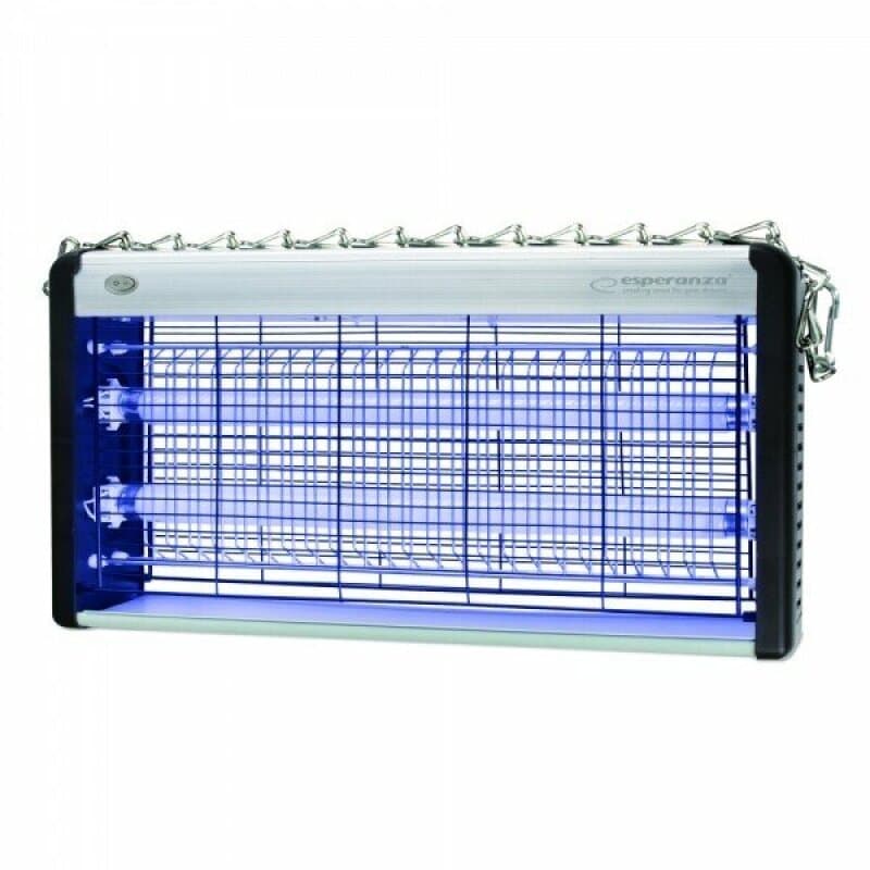 Lampa UV anti - insecte 30W Esperanza Swift tensiune interioara 2500 V acoperire 100 mp "EHQ007"