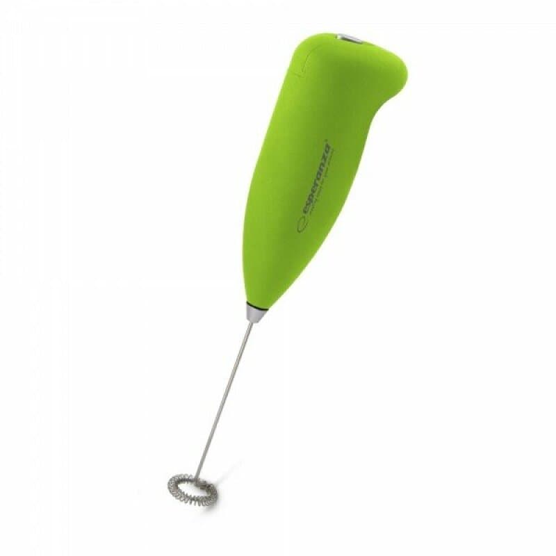 Aparat de spumat lapte electric Esperanza Latte EKF001G Verde "EKF001G"