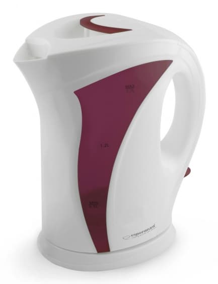 Fierbator electric Esperanza Iguazu EKK018R 2200W 1.7l Alb/Rosu "EKK018R"