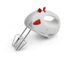 Mixer de mana Esperanza Muffin EKM007R 150W Alb/Rosu "EKM007R"