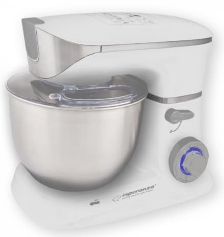 Robot de bucatarie Esperanza Cooking Master EKM025 1000W 5l 6 viteze blender 1.5l Alb "EKM025" — miniatură