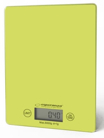Cantar de bucatarie Esperanza Lemon EKS002G max. 5kg Verde "EKS002G"