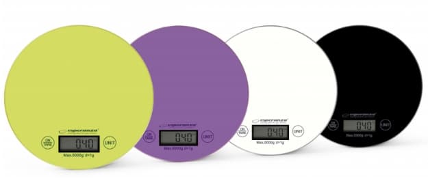 Cantar de bucatarie Esperanza Mango EKS003G max. 5kg Verde "EKS003G" — miniatură