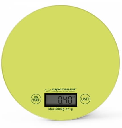Cantar de bucatarie Esperanza Mango EKS003G max. 5kg Verde "EKS003G"