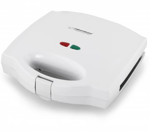 Prajitor de paine tip Sandwich Maker Esperanza Portabella EKT006W3 in 1 700W Alb "EKT006W"