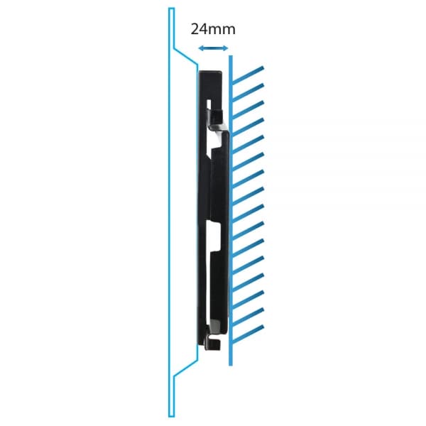 Suport Perete Esperanza Perses ERW013 14" - 50" 25 Kg Negru "ERW013" — miniatură