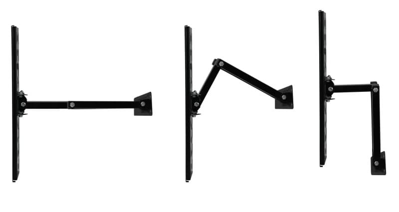 Suport Perete Esperanza Atlas ERW016 26" - 70" 45 kg Negru "ERW016" — miniatură