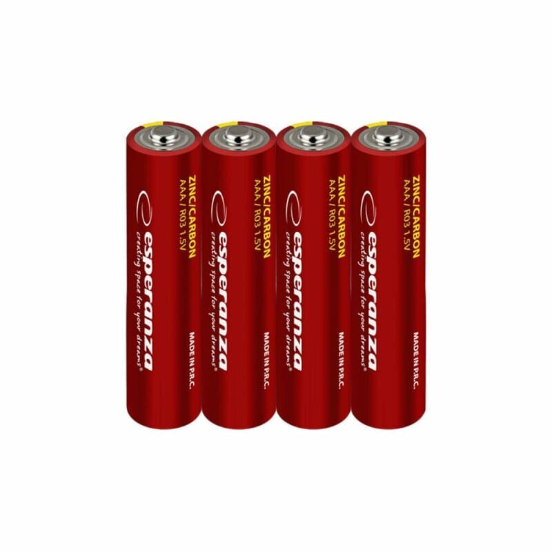 Baterii Zinc-carbon Esperanza EZB206 AAA 4 buc Folie "EZB206"