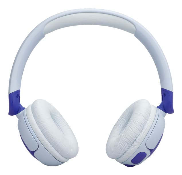 Bluetooth 5.3 Wireless On-Ear Headphones for Kids Alb-Albastru "JBL-JR320BT-BLU" — miniatură