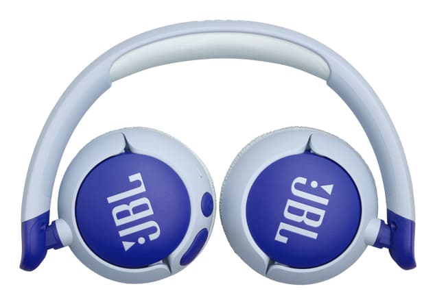 Bluetooth 5.3 Wireless On-Ear Headphones for Kids Alb-Albastru "JBL-JR320BT-BLU" — miniatură