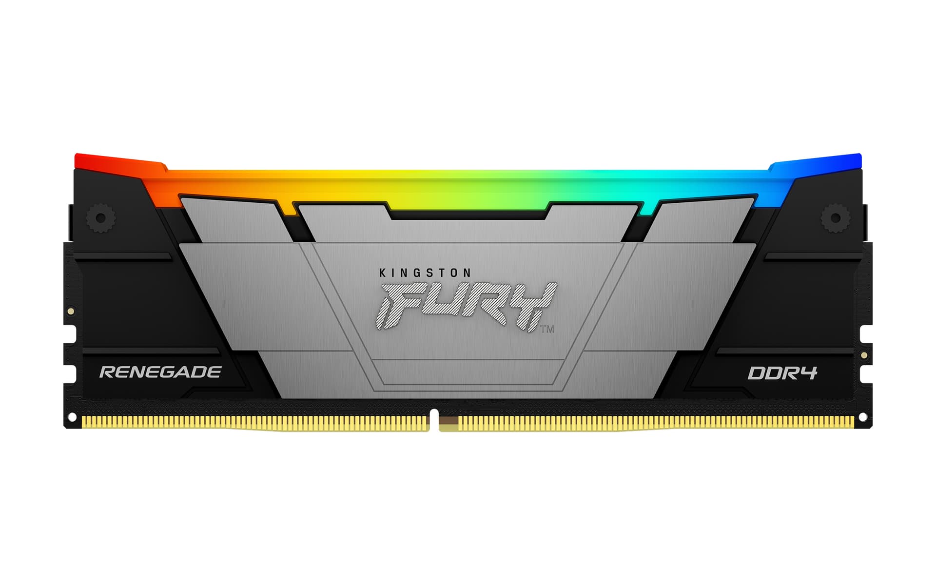 Memorie Kit Memorie Fury Renegade RGB Intel XMP 2.0, 64GB, DDR4-3600MHz, CL18, Dual Channel, Negru "KF436C18RB2AK2/64" — miniatură